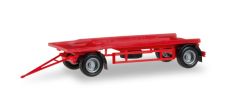HER076289-002 - Remorque de couleur rouge pour container