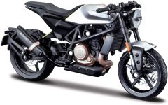 MST18854 - Moto de 2018 grise et noire – HUSQVARNA vitpilen 701