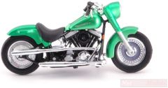 MST18857 - Moto de 2000 verte - HARLEY DAVIDSON  FLSTF Street Stalker