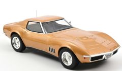 NOREV189031 - Voiture coupé de 1969 or métallisé – CHEVROLET corvette