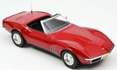 NOREV189036 - Voiture cabriolet rouge - CHEVROLET Corvette de 1969