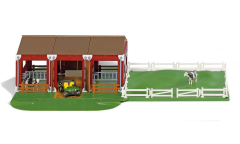 SIK5603 - Bâtiment de ferme avec un paturage et les clôtures