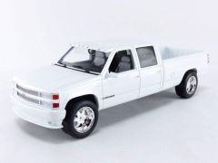 GREEN19072 - Voiture pick-up de 1997 couleur blanc – CHEVROLET 3500 Crew Cab silverado