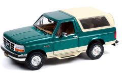 GREEN19094 - Voiture 4x4 de 1993 couleur Vert Émeraude - FORD Bronco 1993 Eddie BAUER Édition