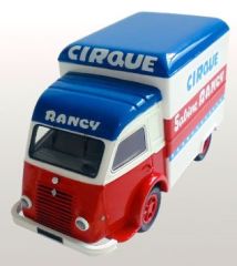 PER104RA - Fourgon RENAULT Galion 2.5T aux couleurs du cirque Sabine Rancy modèle en résine