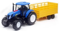 NEW88555 - Tracteur avec bétaillère télécommandé - NEW HOLLAND T7070