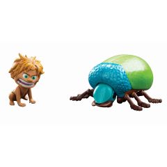 L62901D - Figurine TOMY articulée VOYAGE D'ARLO SPOT et LE SCARABEE GEANT