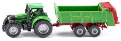 SIK1673 - Tracteur DEUTZ Agrotron 265 avec épandeur STRAUTMANN - L.16.5 x l.3.5 x H.4 cm