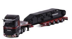 CAV20-1331 - Camion avec porte engins surbaissé aux couleur MAMMOET - DAF XG 6x2