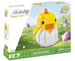 COB20016 - Jeu de construction - 82 pcs - Poussin de pâques