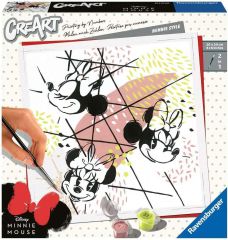 RAV201273 - Cadre format 20x20 cm - CreArt Minnie Style avec peinture