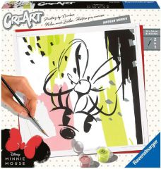 RAV201280 - Cadre format 20x20 cm - CreArt Minnie Modern avec peinture