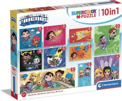 CLE20272 - Puzzle Les amis Dc Comics – 3x18 4x30 2x48 et 1x60 pièces