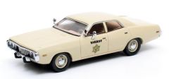 MTX20405-152 - Voiture de 1973 couleur beige - Shériff - Limitée à 408 pièces - DODGE Coronet 4 portes