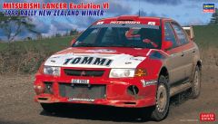 HAW20415 - Maquette à assembler et à peindre - MITSUBISHI Lancer Evo VI - Vainqueur du Rallye de Nouvelle Zélande 1999