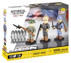 COB2056 - Jeu de construction -  35 pcs - Soldats