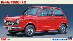 HAW20595 - Maquette à assembler et à peindre - HONDA N360 NI Rouge