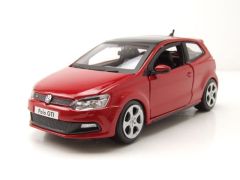 BUR21059R - Voiture de couleur rouge – VW  Polo GTI MS