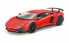 BUR21079RO - Voiture de couleur rouge - LAMBORGHINI Aventador LP 7504 SV