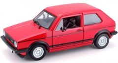 BUR21089RO - Voiture de 1979 couleur rouge – VW Golf Mk.1