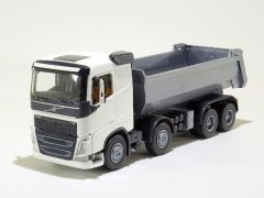 EMEK21352 - Camion porteur benne - VOLVO FH04 GL 8x4 blanc