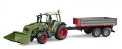 Tracteur avec chargeur et remorque – FENDT Vario 211 – Disponible en ARVIL 2023