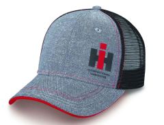 220040 - Casquette de couleur grise avec arrière en maille noire – INTERNATIONAL