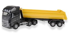 EMEK22359 - Camion avec benne de couleur jaune – VOLVO FH04 GL 6x4