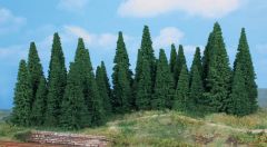 HEK2241 - Décor pour diorama - 35 Sapins de 5 à 12cm