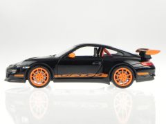 WEL22495WA - Voiture de couleur noir et orange – PORSCHE 911 GT3 RS