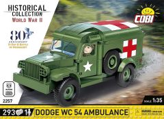 COB2257 - Jeu de construction – 293 pcs – Ambulance DODGE WC-54 de 1942