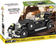 COB2261 - Jeu de construction – 244 pièces – HORCH 830 de 1936 Charles DE GAULLE