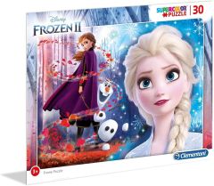 CLE22702 - Puzzle cadre La Reine des Neiges 2 – 30 Pièces