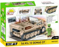 COB2273 - Jeu de construction – 280 pcs – SD.KFZ.10 DEMAG D7