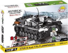 COB2286 - Jeu de construction 2en1 – 536 pcs - STUG III AUSF F et FLAMMPANZ