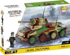 COB2287 - Jeu de construction – 470 pcs - SD.KFZ 234/2 PUMA