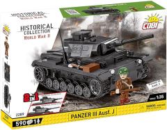 COB2289 - Jeu de construction 2en1 – 585 pcs - PANZER III AUSF.J