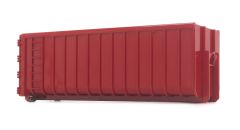 Accessoire container de couleur rouge - HOOKLIFT 40m3 bleu