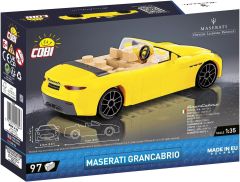 COB24504 - Jeu de construction – 97 pcs - MASERATI Grancabrio jaune