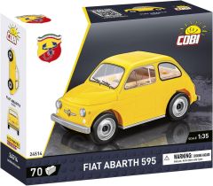 COB24514 - Jeu de construction – 70 pcs – FIAT 500 Abarth 1965 jaune