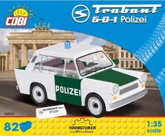 COB24541 - Jeu de construction – 82 pcs – TRABANT 601 Polizei