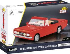 COB24599 - Jeu de construction – 140 pcs - OPEL Rekord C 1700L Cabriolet rouge