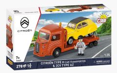 COB24627 - Jeu de construction - 278 pcs - CITROEN Type H avec CITROEN 2CV type AZ
