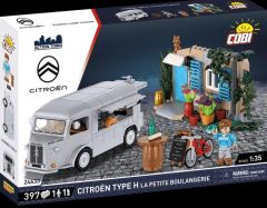 COB24633 - Jeu de construction - 397 pcs - Scéne La Petite boulangerie - CITROEN Type H 1947-1981