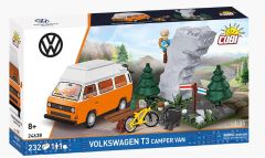 COB24638 - Jeu de construction - 232 pcs - VW Type 3 camper couleur orange