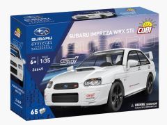 COB24649 - Jeu de construction - 65 pcs - SUBARU Impreza WRX STI couleur blanche