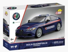 COB24654 - Jeu de construction - 99 pcs - ALFA ROMEO Giulia Quadrifoglio Carabinieri
