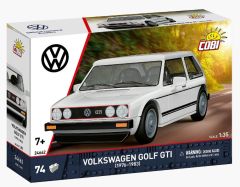 COB24662 - Jeu de construction - 74 pcs - VW Golf GTI de 1976-1983 couleur blanche
