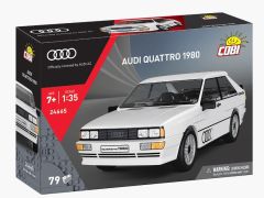COB24665 - Jeu de construction - 79 pcs - AUDI Quattro de 1980 couleur blanche