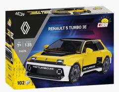 COB24676 - Jeu de construction - 102 pcs - RENAULT 5 Turbo 3E couleur jaune